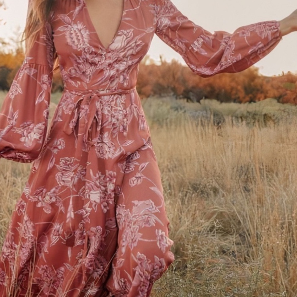 Christy Dawn The Bergen Dress in Crimson Bloom - Picture 11 of 13